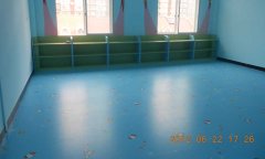 陕西省榆林市阳光景幼儿园地板