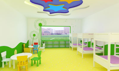 银宝卡通·幼儿园塑胶地板